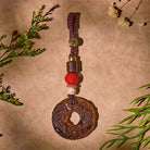 FuAttract Good Luck Charms - Black Obsidian Pixiu Feng Shui Car Keychain - image 2