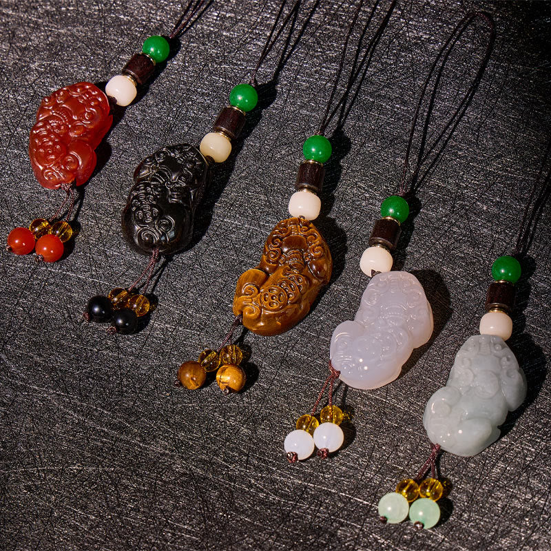 FuAttract Versatile Pixiu Pendant – Multi-Material Talisman - image 2