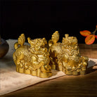 FuAttract Wealth & Protection Brass Pixiu Feng Shui Figurine Decoration - image 2