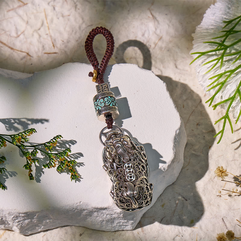 FuAttract Fortune Lattice – Hollow Coin Pixiu - image 2