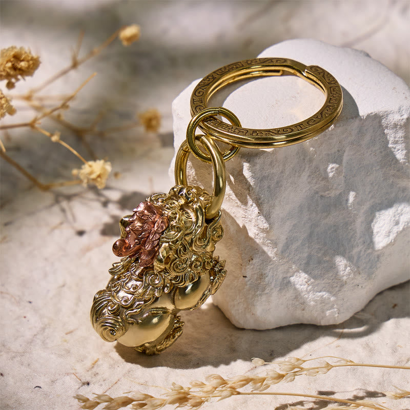 FuAttract Prosperity Keeper – Pixiu Keychain for Luck and Abundance - image 10