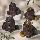 FuAttract Protection & Fortune Tea Pet — Purple Clay Pixiu Feng Shui Decor - image 10