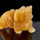 FuAttract Abundance & Harmony Feng Shui Pixiu Ornament – Yellow Jade Crystal Home Office Decor - image 9