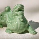 FuAttract Ceramic Pixiu Pair Figurines for Wealth Attraction & Business Success - image 9