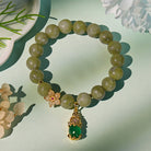 FuAttract Prosperity Harmony Power - Southern Jade Pixiu Bracelet with Hetian Jade Plum Blossom Accents - image 11