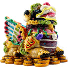 FuAttract Protection & Abundance Pixiu Statue – Hand-Painted Colorful Ceramic Feng Shui Decoration - 5.91in/15cm - image 7