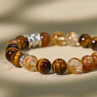 FuAttract Attract Prosperity – Tiger's Eye Citrine Pyramid Pixiu Bracelet - image 3