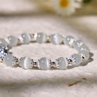 FuAttract Calm & Fortune Cat's Eye Stone Bracelet – Pixiu Silver Protection Charm - image 6