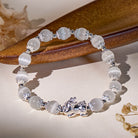 FuAttract Calm & Fortune Cat's Eye Stone Bracelet – Pixiu Silver Protection Charm - image 4