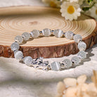 FuAttract Calm & Fortune Cat's Eye Stone Bracelet – Pixiu Silver Protection Charm - image 2