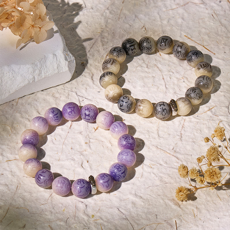 FuAttract Spiritual Protection Bodhi Seed Couple Bracelet with Pixiu & Six-Word Mantra(Extra 40% Off | USE CODE: BF40) - image 6