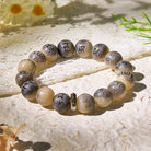 FuAttract Spiritual Protection Bodhi Seed Couple Bracelet with Pixiu & Six-Word Mantra - Grey - image 9
