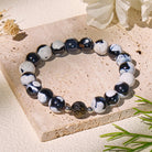 FuAttract Protection & Prosperity Bracelet – Pixiu + Orca Agate & Golden Obsidian - 10mm - image 0