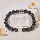 FuAttract Wealth & Luck Hypersthene Bracelet with Clear Quartz & Pixiu - image 1