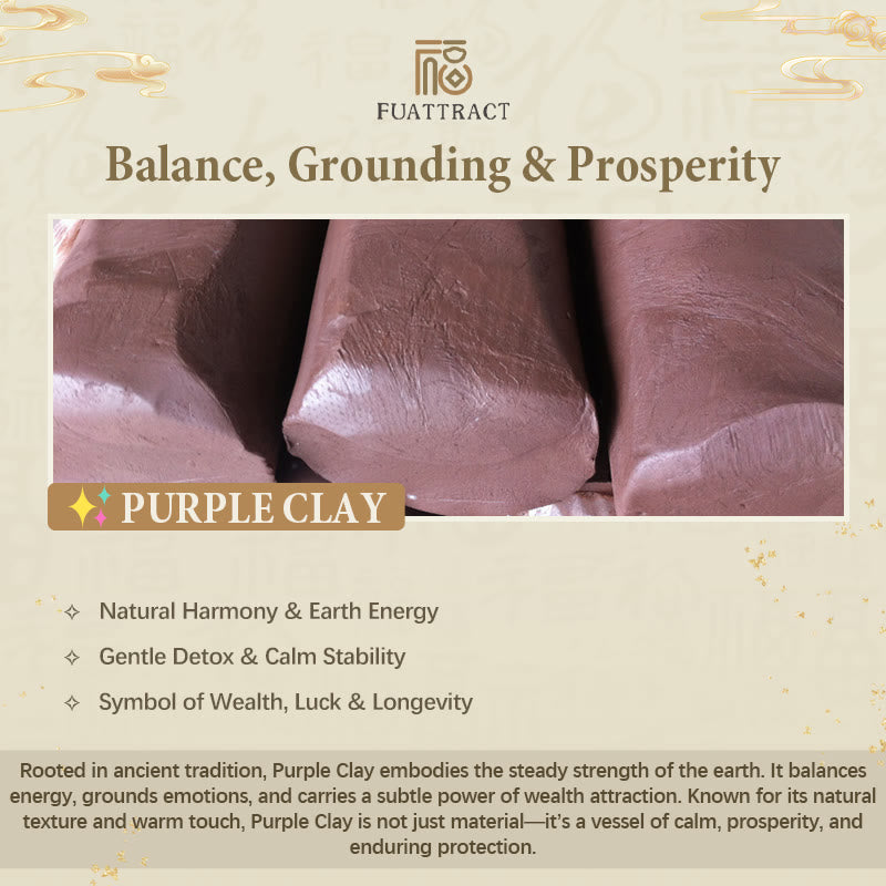 FuAttract Protection & Fortune Tea Pet — Purple Clay Pixiu Feng Shui Decor - image 11