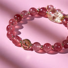 FuAttract Love Blessing Bracelet – Strawberry Quartz & Pixiu - image 4