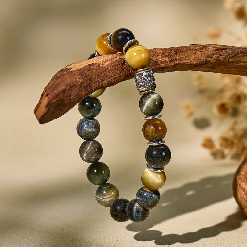 FuAttract Energy Protection Bracelet with Pixiu – Dream Tiger Eye - image 3