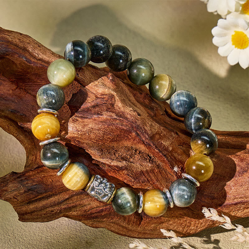 FuAttract Energy Protection Bracelet with Pixiu – Dream Tiger Eye - image 2