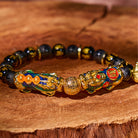 FuAttract Protection & Prosperity Gourd Charm Bracelet – Pixiu + Black Onyx Energy Beads - image 4