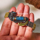 FuAttract Fortune Guardian Bracelet – Pixiu + Nine-Eyed Dzi Bead - image 1