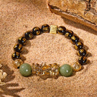 FuAttract Protection & Prosperity Bracelet – Black Onyx Lucky Coin Mantra Beads & Jade - image 9