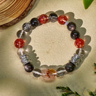 FuAttract Spiritual Healing Pixiu Bracelet – Clear Quartz, Silver Obsidian & Super Seven Stones - image 2