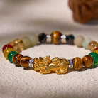 FuAttract Abundance & Harmony Bracelet – Tiger's Eye, Amazonite, Citrine & Agate Stones - image 3