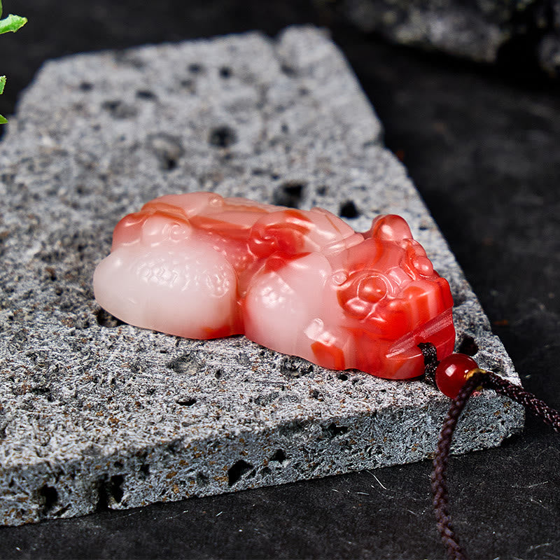 FuAttract Bloodstone Pixiu Pendant Necklace – Guardian of Power and Prosperity - image 5