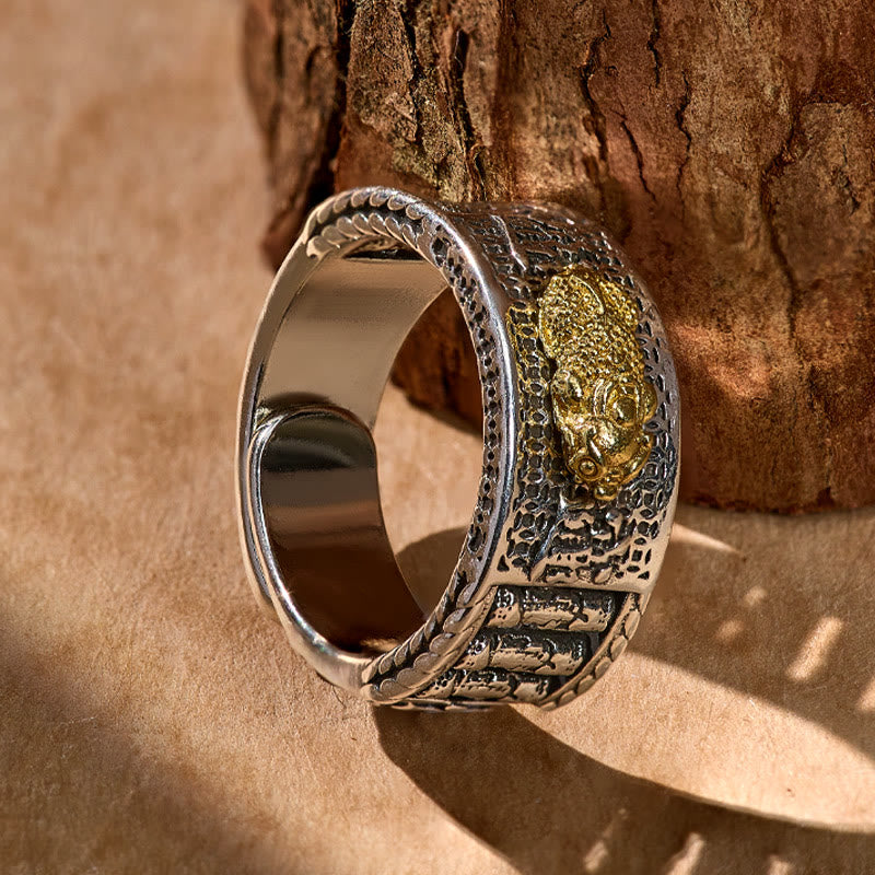 FuAttract Pixiu Wealth & Abundance Prayer Wheel Ring | Feng Shui Luck - image 4