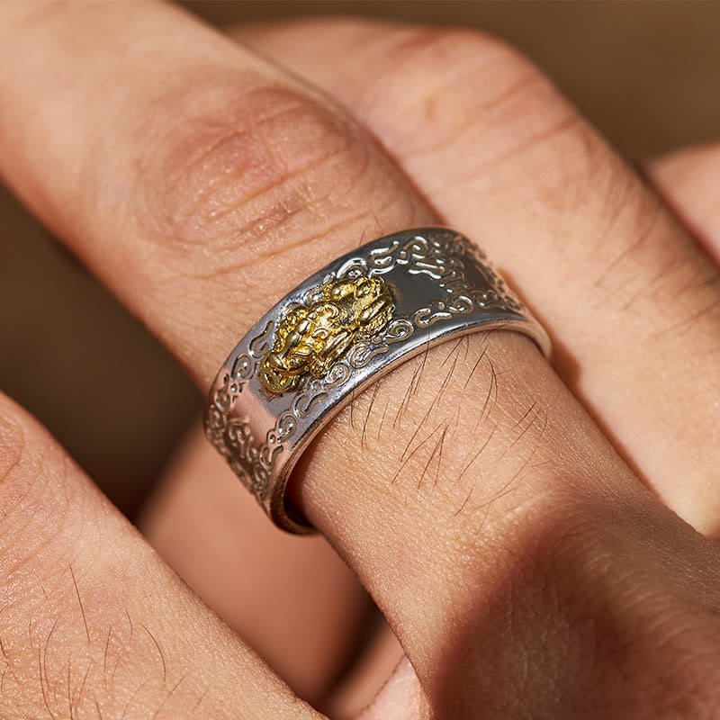 FuAttract Fortune-Attracting Om Mani Padme Hum Pixiu Ring - image 4