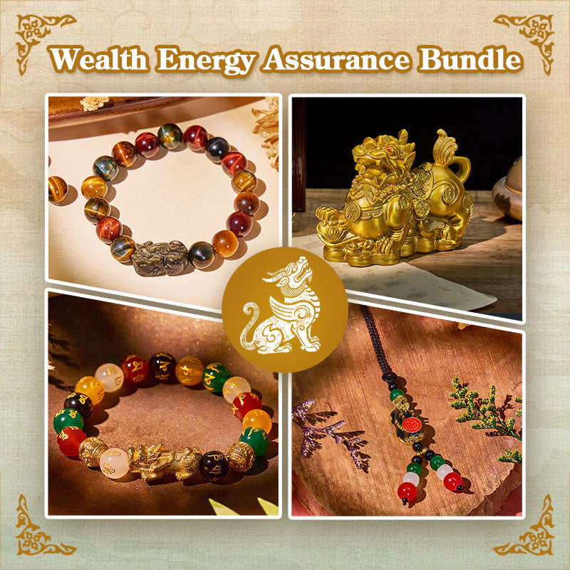 FuAttract Wealth Energy Assurance - Space, Wear & Carry: Wealth Activation Set - Wealth Energy Assurance Bundle - image 0