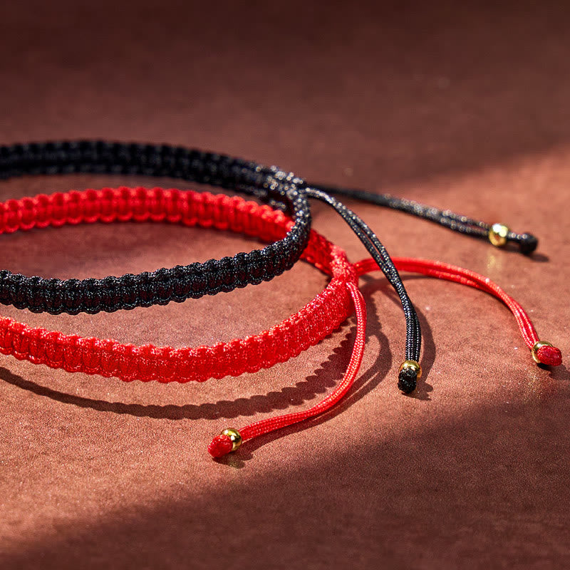 FuAttract Wealth Protection Hetian Jade Abacus Red String Bracelet - image 9