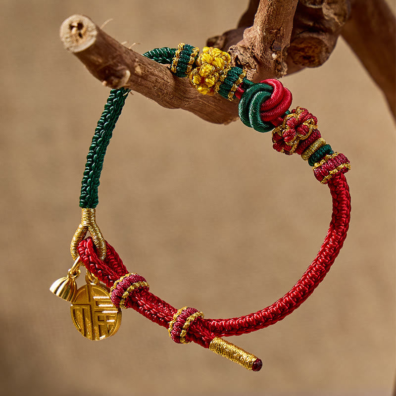 FuAttract Fortune Harmony Ruyi Knot Red String Bracelet - image 1