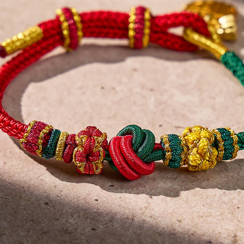 FuAttract Fortune Harmony Ruyi Knot Red String Bracelet - image 4