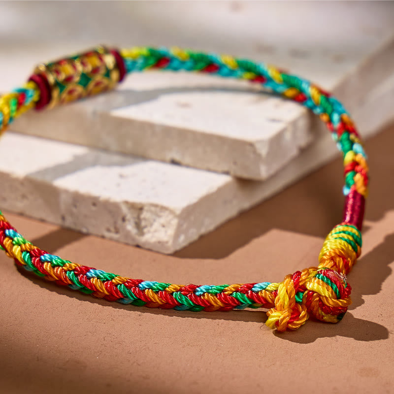 FuAttract Tibetan Fortune Weave Knot Red String Bracelet - image 4