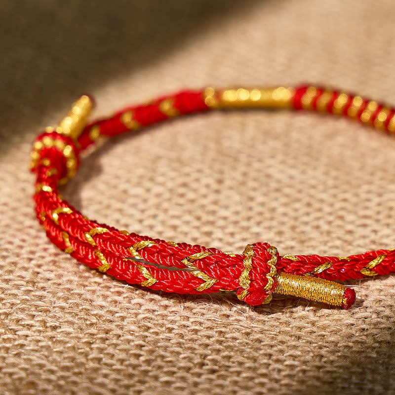 FuAttract Hand-woven Red String Protection Bracelet - image 6