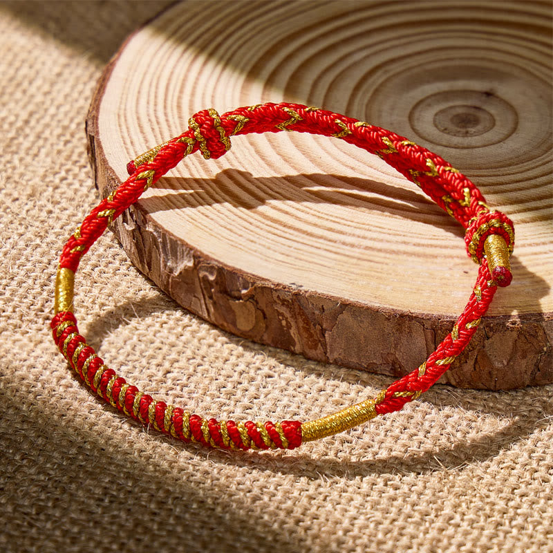 FuAttract Hand-woven Red String Protection Bracelet - image 1
