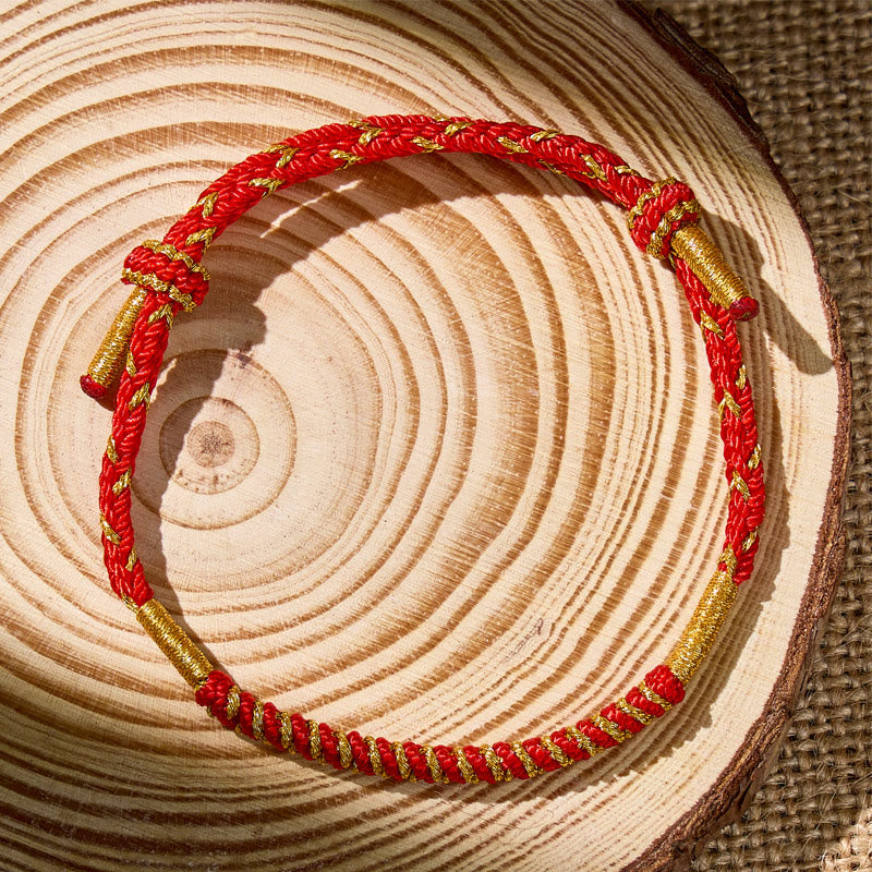FuAttract Hand-woven Red String Protection Bracelet - image 2