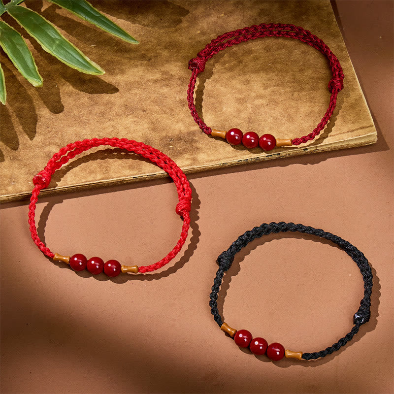 FuAttract Peace & Protection Cinnabar Red String Bracelet - image 4