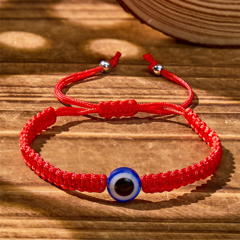 FuAttract Evil Eye Protection Handmade Red String Bracelet - image 2