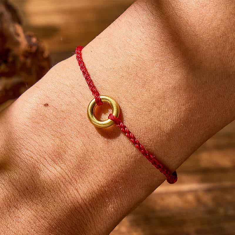 FuAttract Prosperity & Protection Red String Ping An Buckle Bracelet - image 12