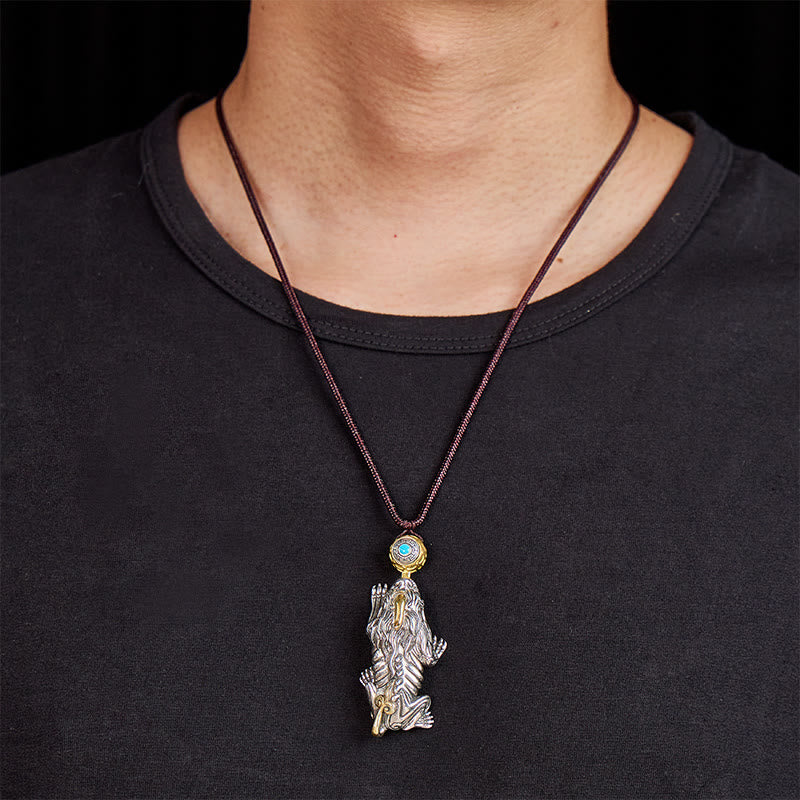 FuAttract Prosperity & Luck Metal Pixiu Necklace – Feng Shui Guardian Pendant - image 4