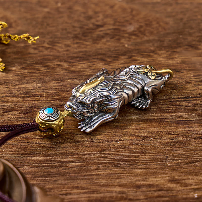 FuAttract Prosperity & Luck Metal Pixiu Necklace – Feng Shui Guardian Pendant - image 2