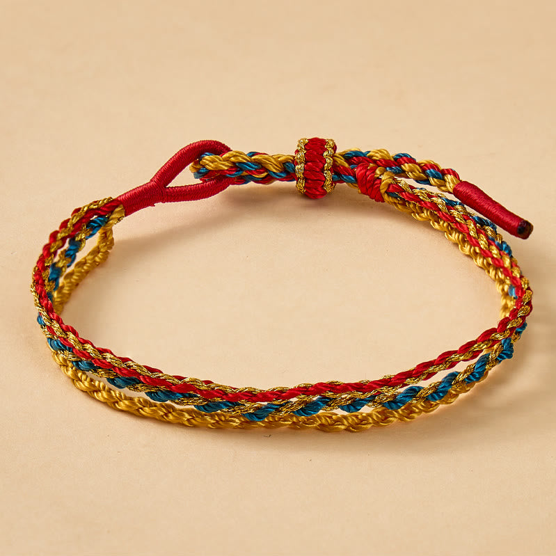 FuAttract Good Fortune Handmade Braided Cord Bracelet - Horizon - image 0
