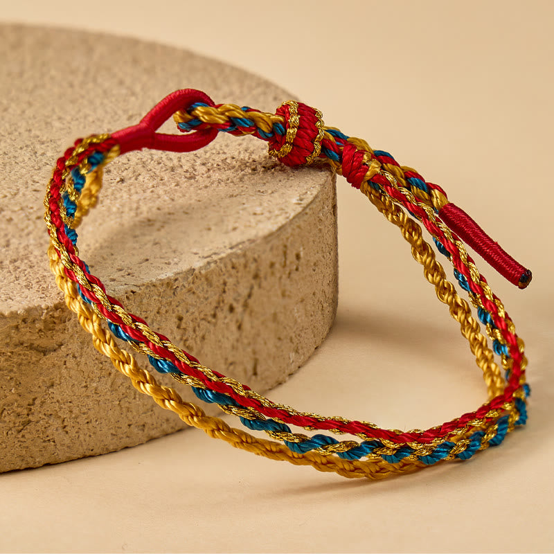 FuAttract Good Fortune Handmade Braided Cord Bracelet - image 1
