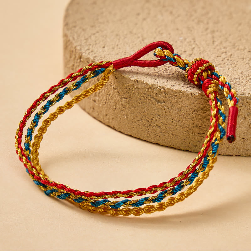 FuAttract Good Fortune Handmade Braided Cord Bracelet - image 3