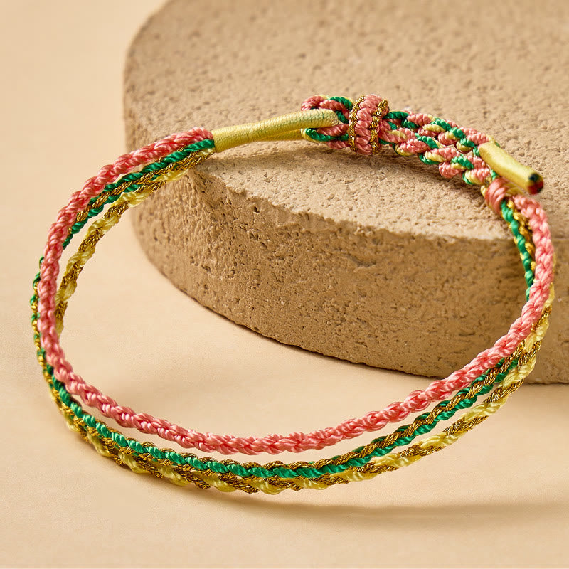 FuAttract Good Fortune Handmade Braided Cord Bracelet - image 8