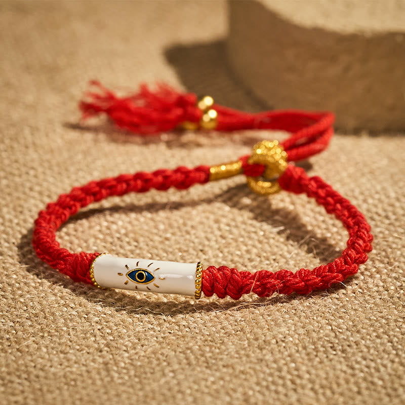 FuAttract Evil Eye Protection Red String Bracelet – Good Luck & Positivity - Red - image 0