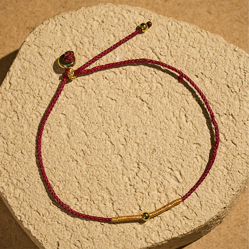 FuAttract Lucky Red String Protection Bracelet – Adjustable Good Fortune Charm for Daily Blessings - image 4