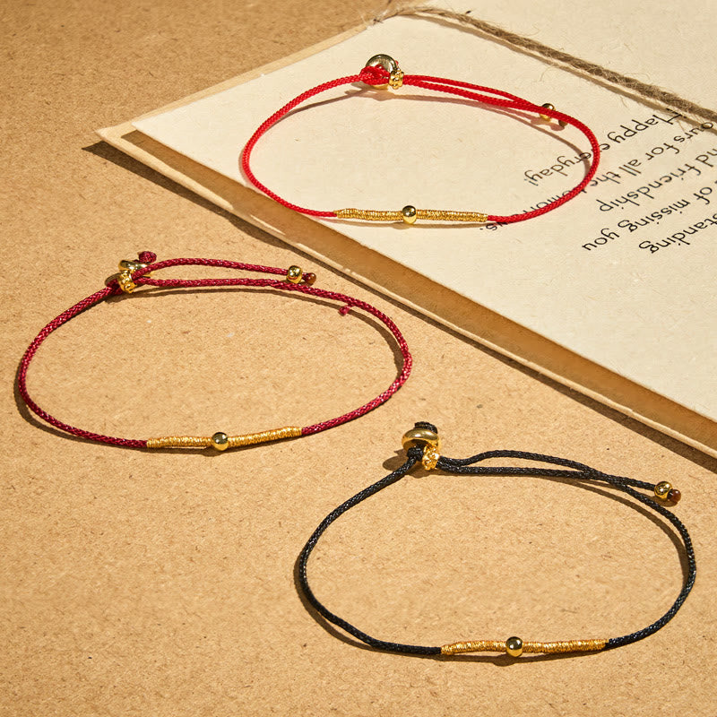 FuAttract Lucky Red String Protection Bracelet – Adjustable Good Fortune Charm for Daily Blessings - image 5